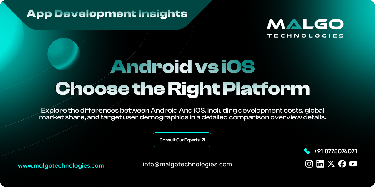 Android vs iOS: How to Choose the Right Platform for Your App Android vs iOS: How to Choose the Right Platform for Your App