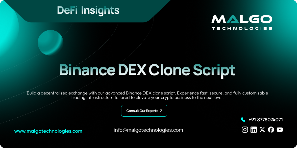 Binance DEX Clone Script Binance DEX Clone Script