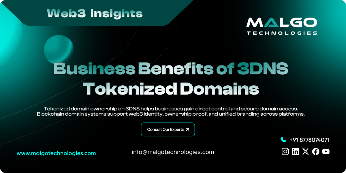 Benefit of 3DNS Tokenized Domains