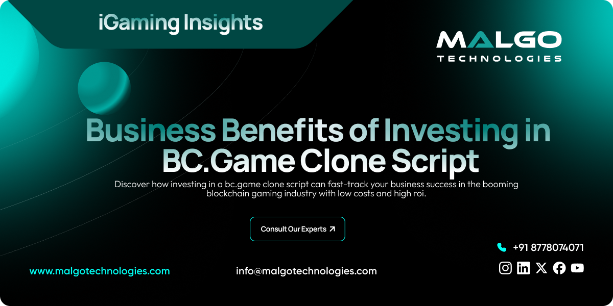 Business Benefits of Investing in BC.Game Clone Script