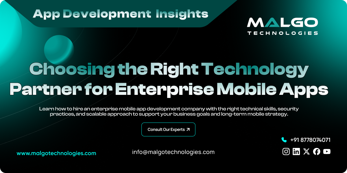 Hire a Enterprise Mobile App Development Partner