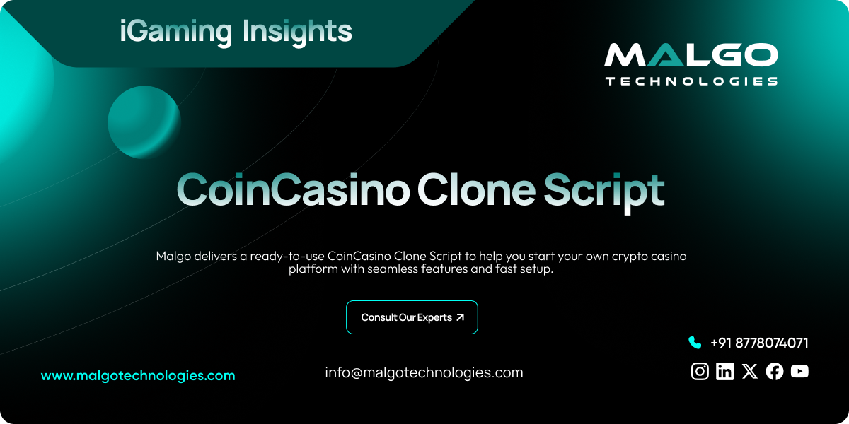 CoinCasino Clone Script CoinCasino Clone Script