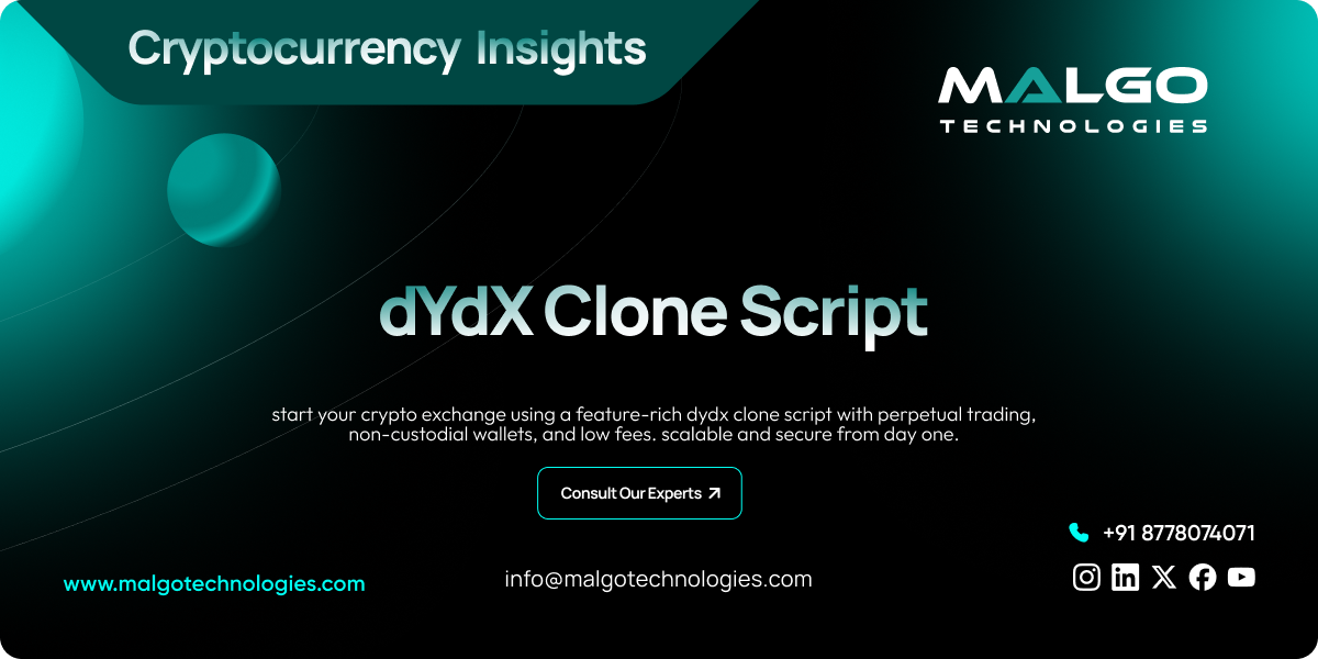 dYdX Clone Script  