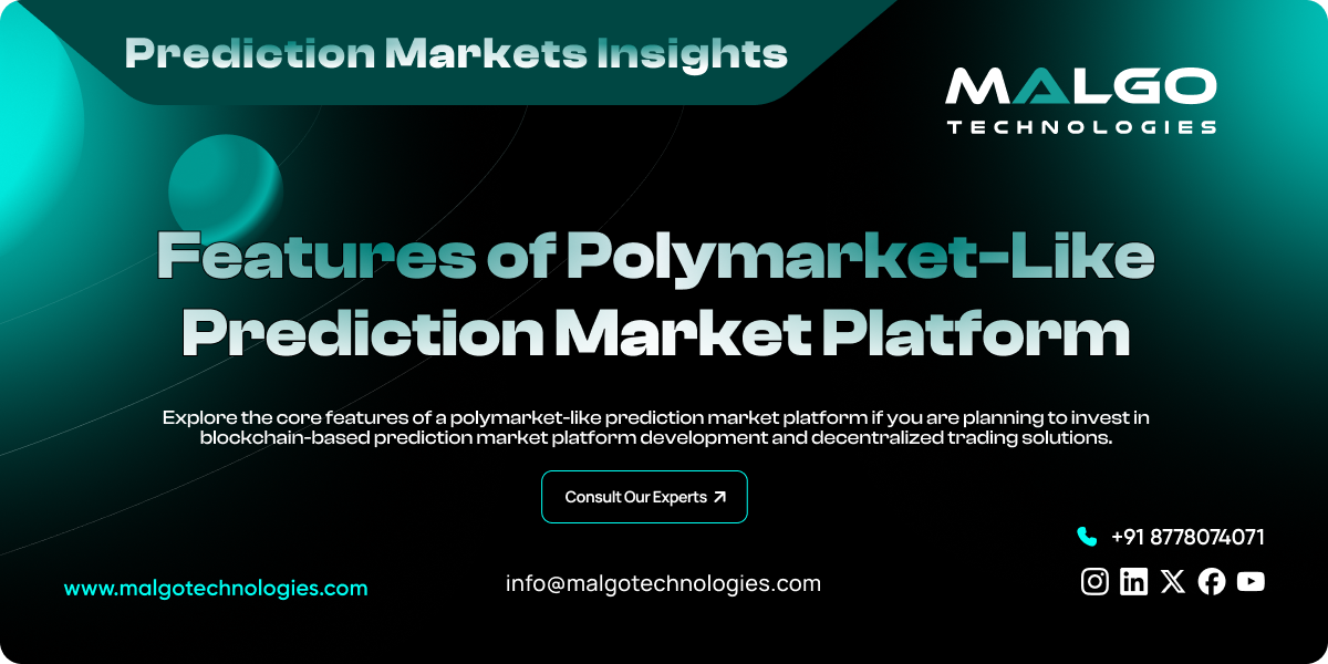 Features of Polymarket-Like Prediction Market Platform Features of Polymarket-Like Prediction Market Platform