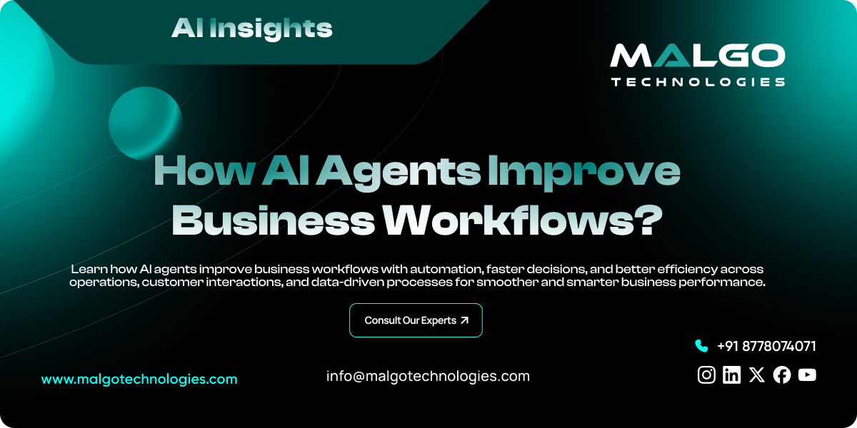 How AI Agents Improve Business Workflow