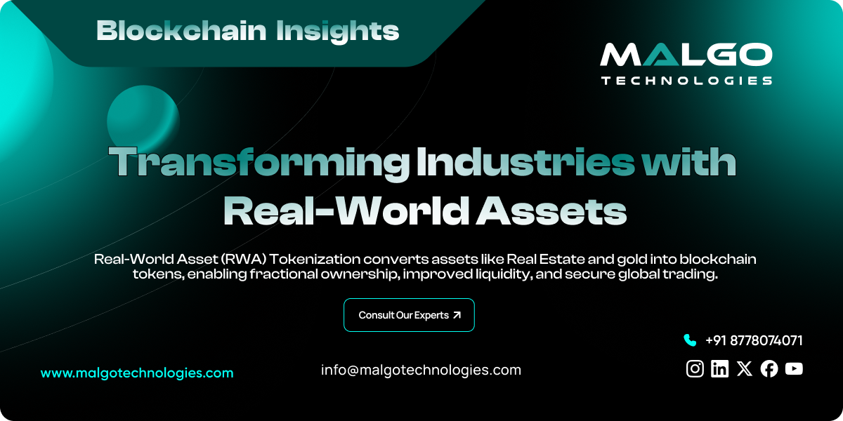 Real-World Asset Tokenization Is Transforming Modern Industries Real-World Asset Tokenization Is Transforming Modern Industries