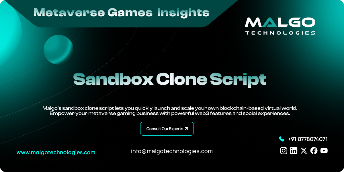 The Sandbox Clone Script The Sandbox Clone Script