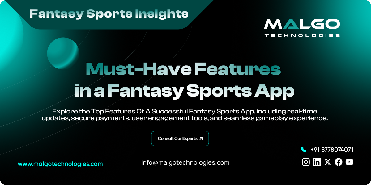 Top Fantasy Sports App Features Top Fantasy Sports App Features