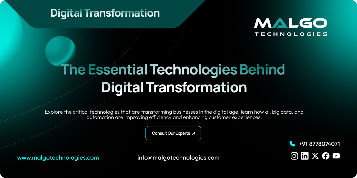 Technologies Used in Digital Transformation Technologies Used in Digital Transformation